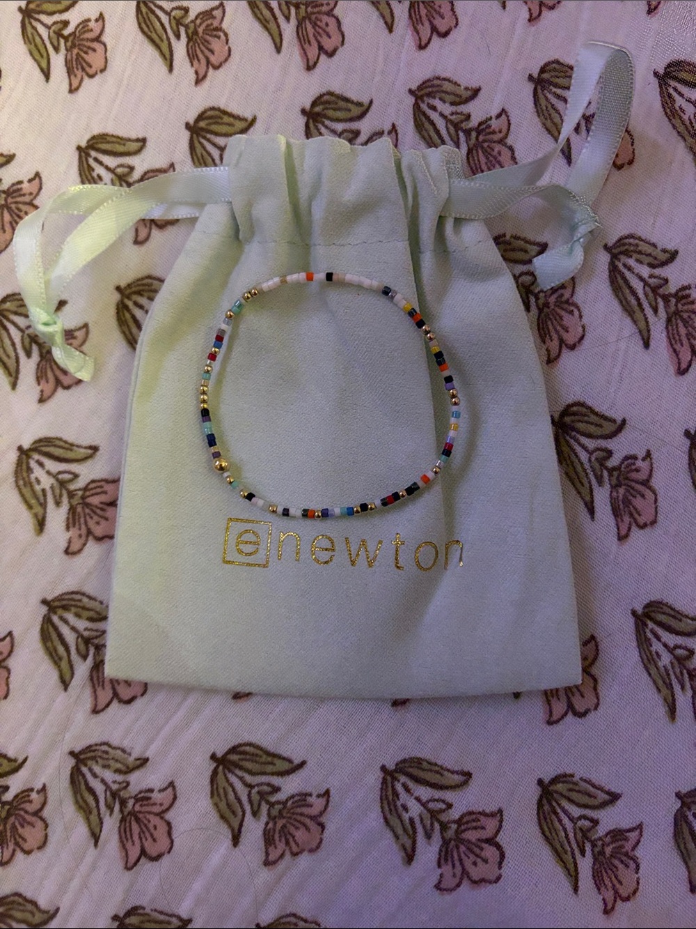 E.NEWTON Multicolor Seed Bead Bracelet